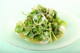 胡麻とパクチーのサラダ  
