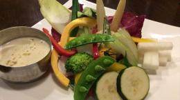 彩り野菜のバーニャカウダ