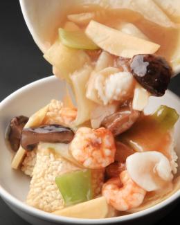 海鮮おこげ