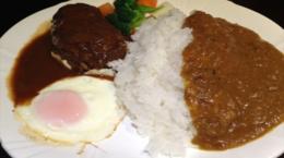 がっつりハンバーグカレー      