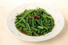ベトナム式空心菜の炒め