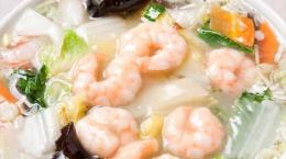 エビそば（塩味）