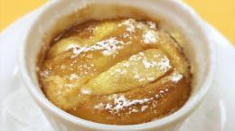 フルーツのグラタン仕立て　　シャルトリューズをきかせて