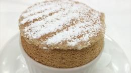 チョコレートのスフレ